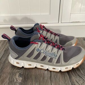 Columbia PFG Blood ’N Guts Men’s Fishing Shoes • Grey/Navy • Size 8.5